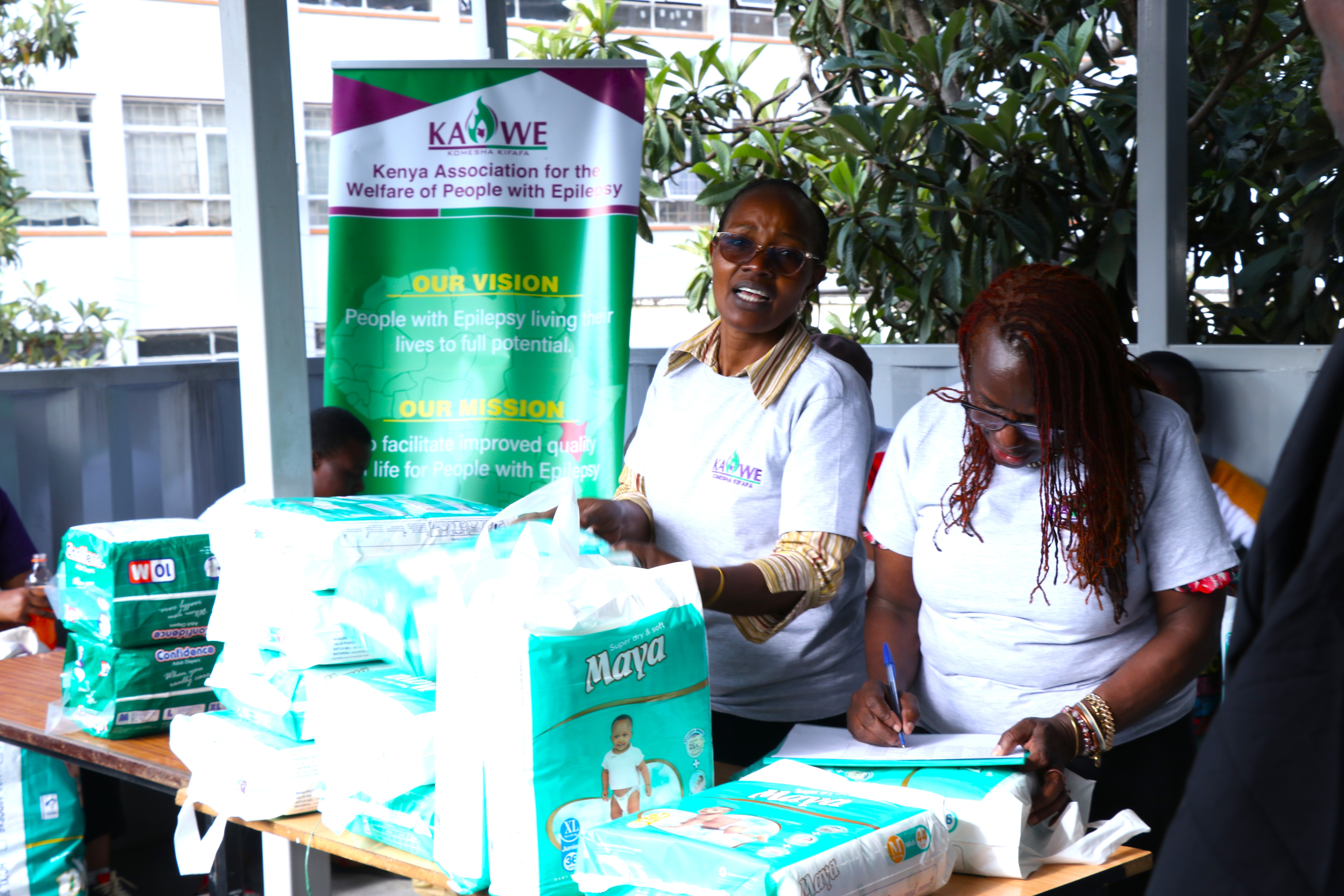 Diaper Distribution for Children with Cerebral Palsy